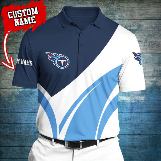 Tennessee Titans Personalized Men Polo Shirt AZBTPLS000004