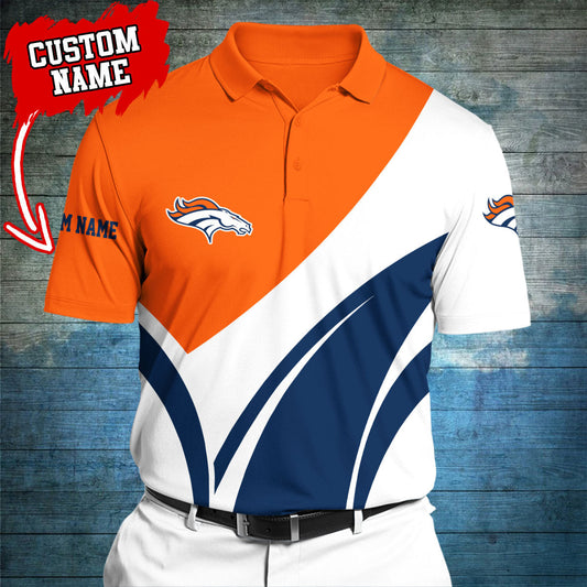 Denver Broncos Personalized Men Polo Shirt AZBTPLS000012
