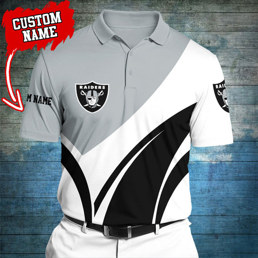 Las Vegas Raiders Personalized Men Polo Shirt AZBTPLS000011