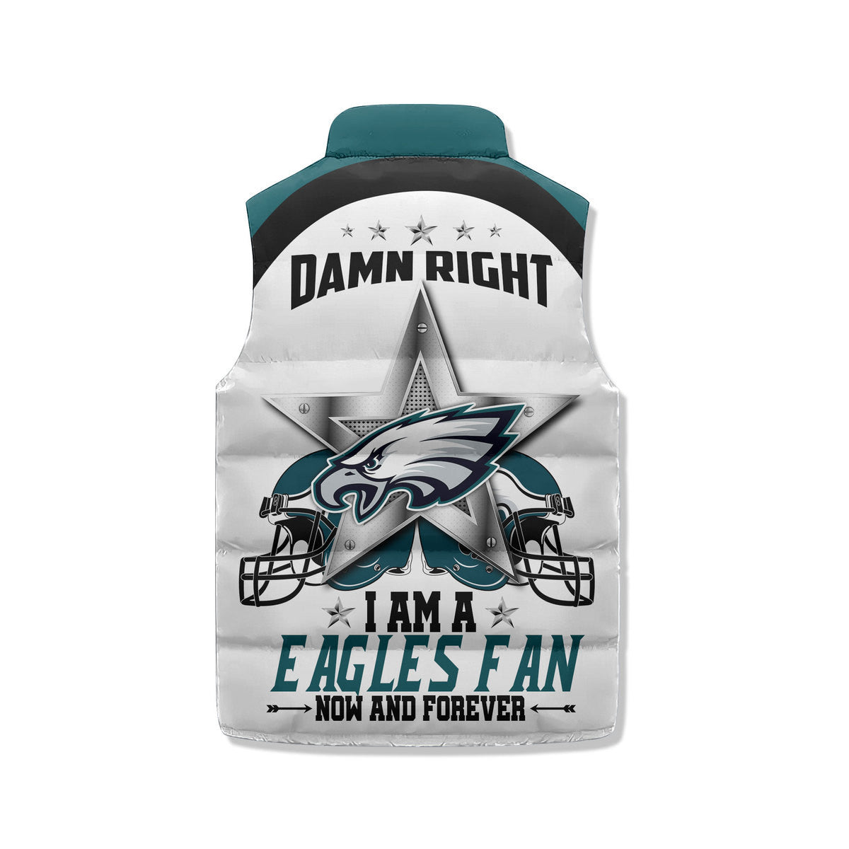 Philadelphia Eagles  Premium Sleeveless Puffer Jacket New Collection AZBTSPFJ000003