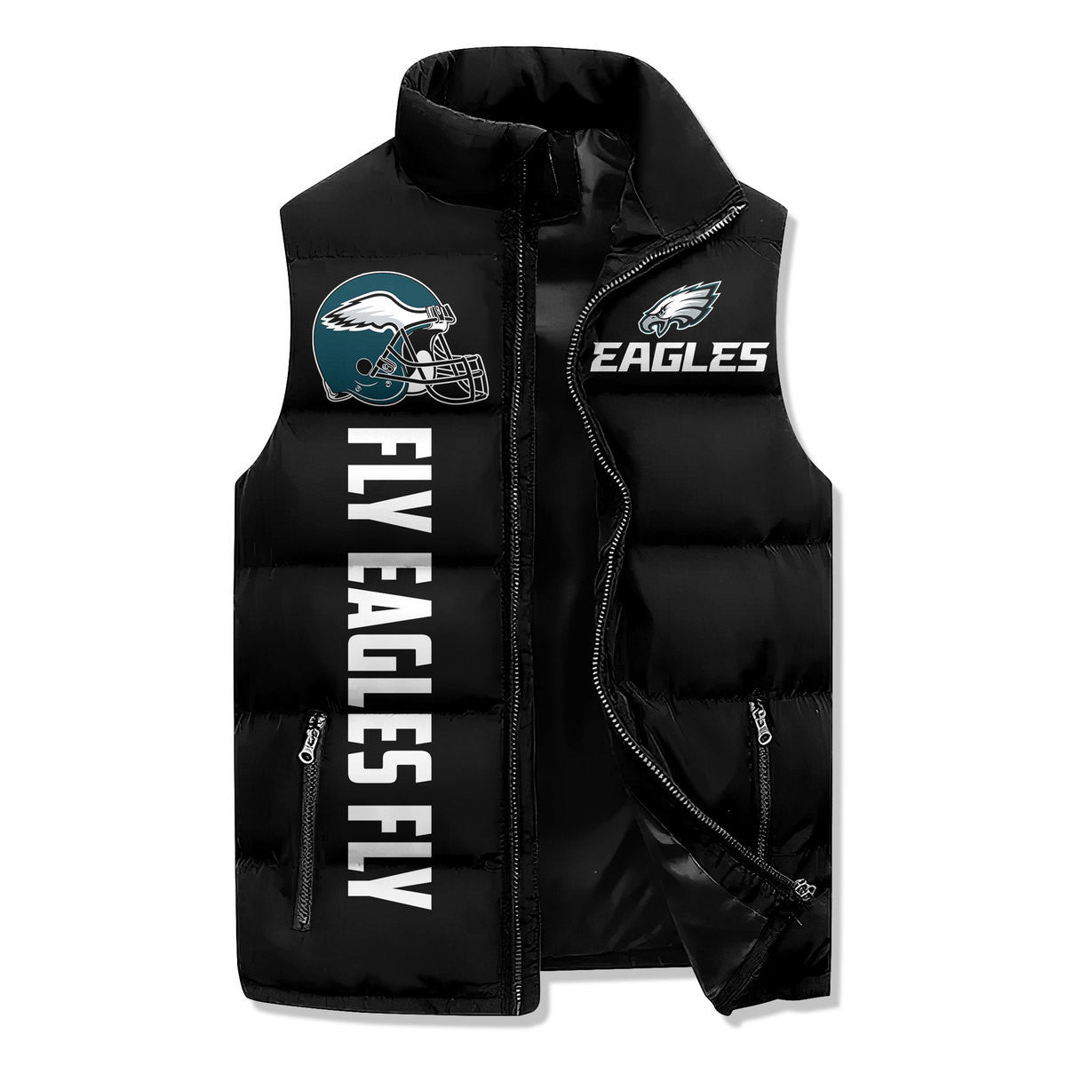 Philadelphia Eagles Premium Sleeveless Puffer Jacket New Collection AZBTSPFJ000002