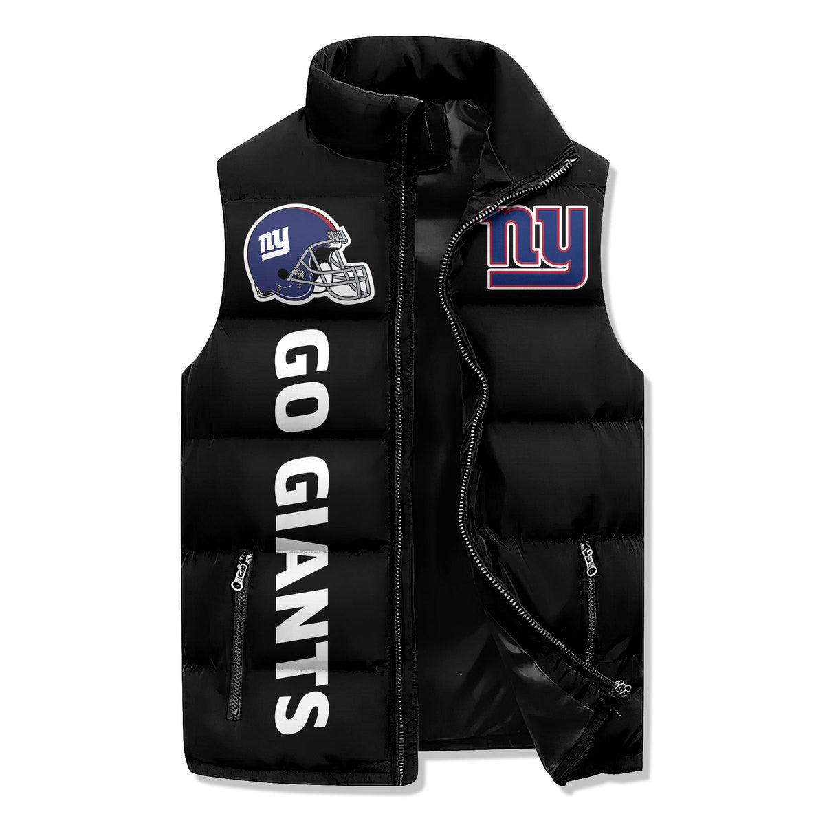 New York Giants Premium Sleeveless Puffer Jacket New Collection AZBTSPFJ000015