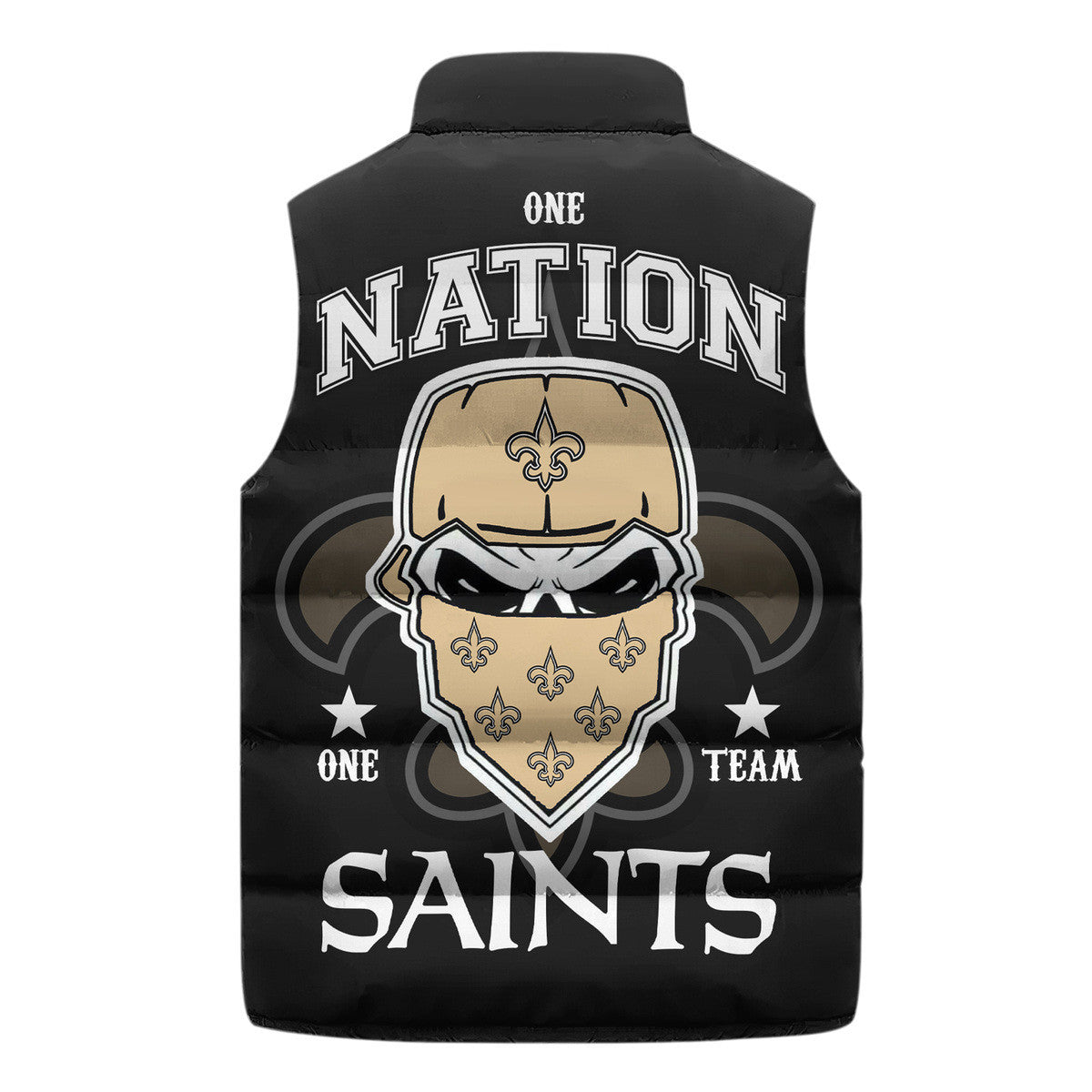 New Orleans Saints  Premium Sleeveless Puffer Jacket New Collection AZBTSPFJ000020