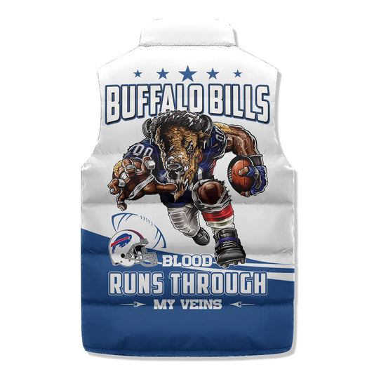 Buffalo Bills Premium Sleeveless Puffer Jacket New Collection AZBTSPFJ000044