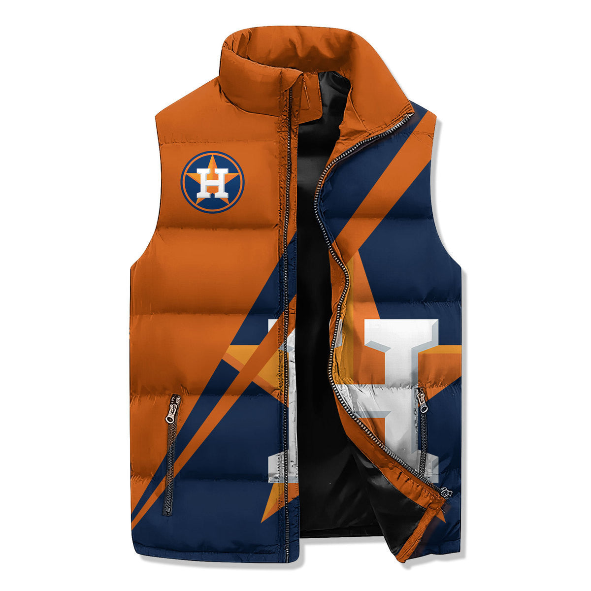 Houston Astros Premium Sleeveless Puffer Jacket New Collection AZBTSPFJ000071