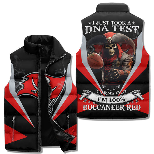 Tampa Bay Buccaneers Premium Sleeveless Puffer Jacket New Collection AZBTSPFJ000026