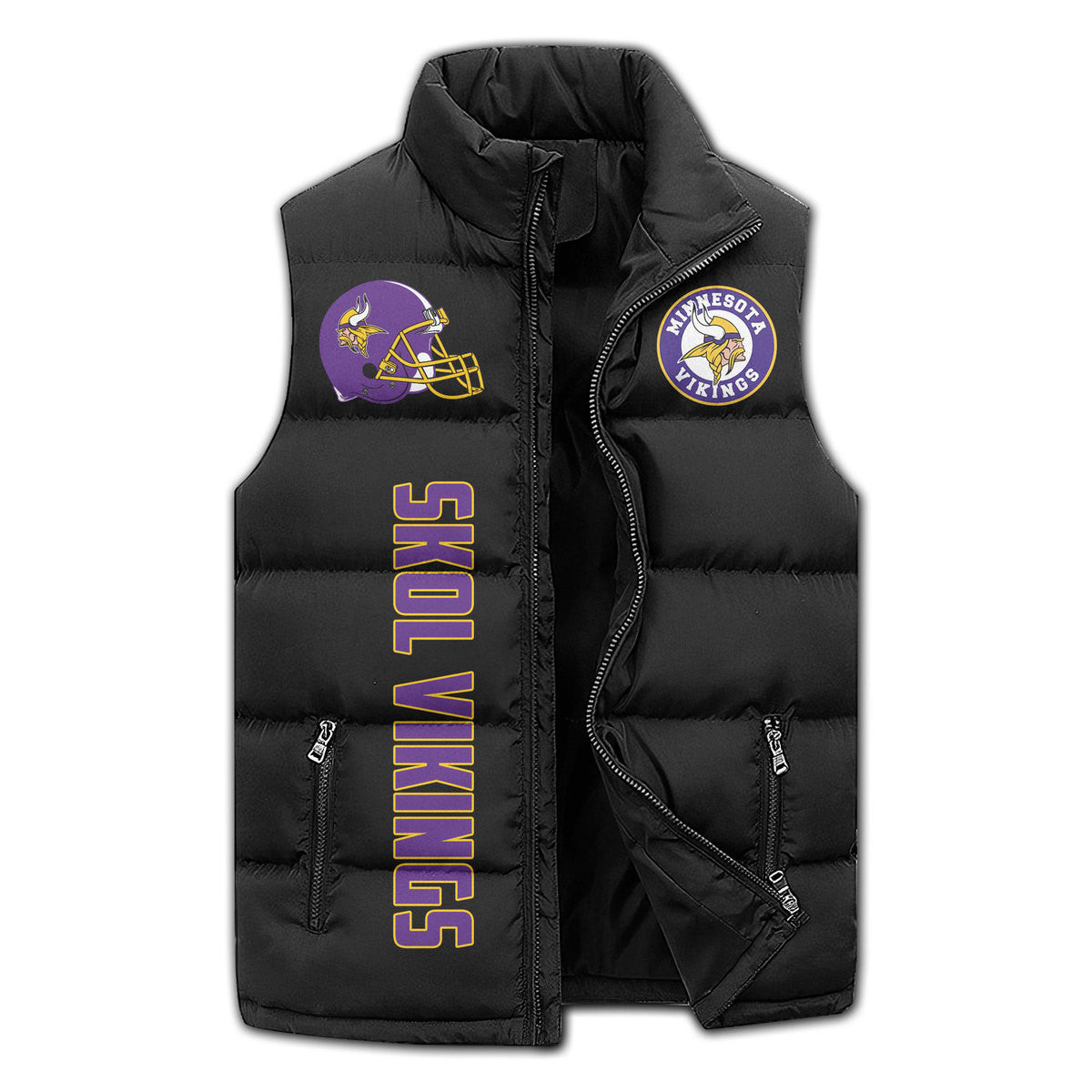 Minnesota Vikings  Premium Sleeveless Puffer Jacket New Collection AZBTSPFJ000028
