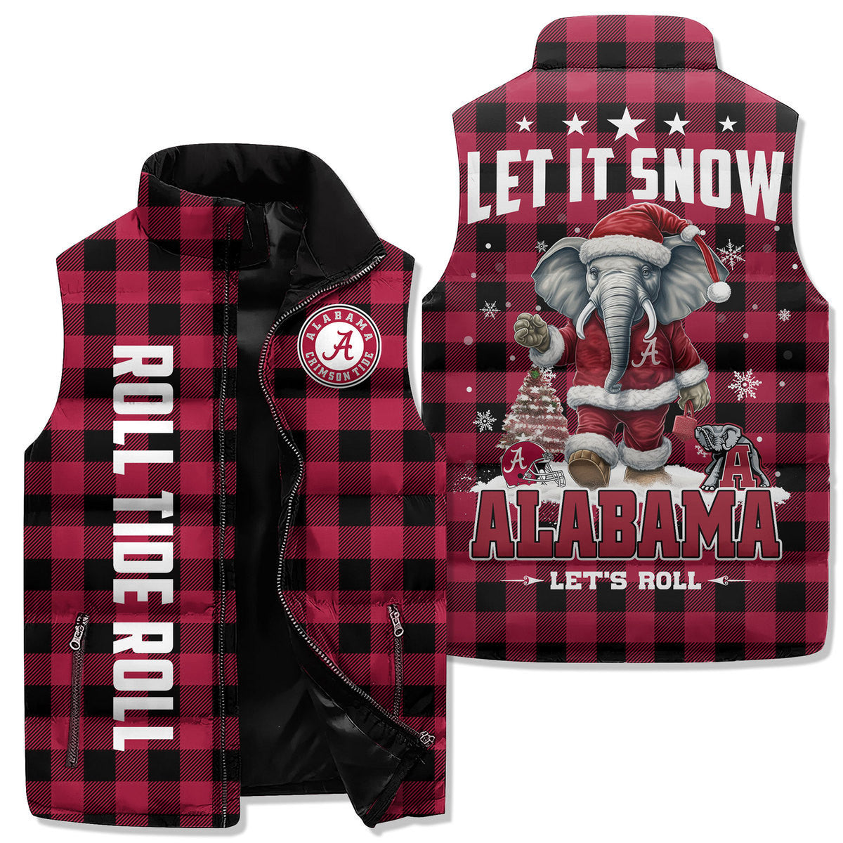 Alabama Crimson Tide  Premium Sleeveless Puffer Jacket New Collection AZBTSPFJ000057