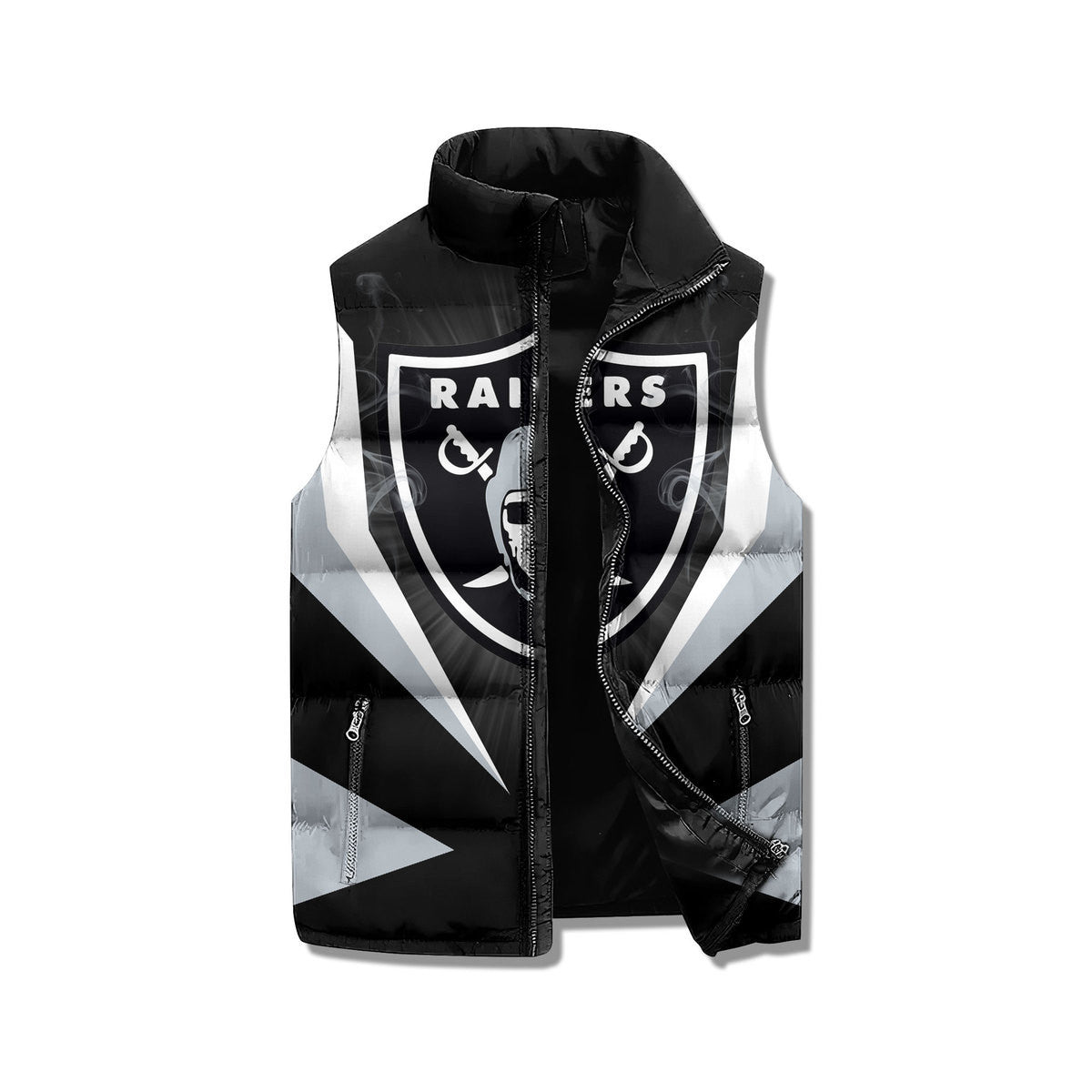 Las Vegas Raiders Premium Sleeveless Puffer Jacket New Collection AZBTSPFJ000005