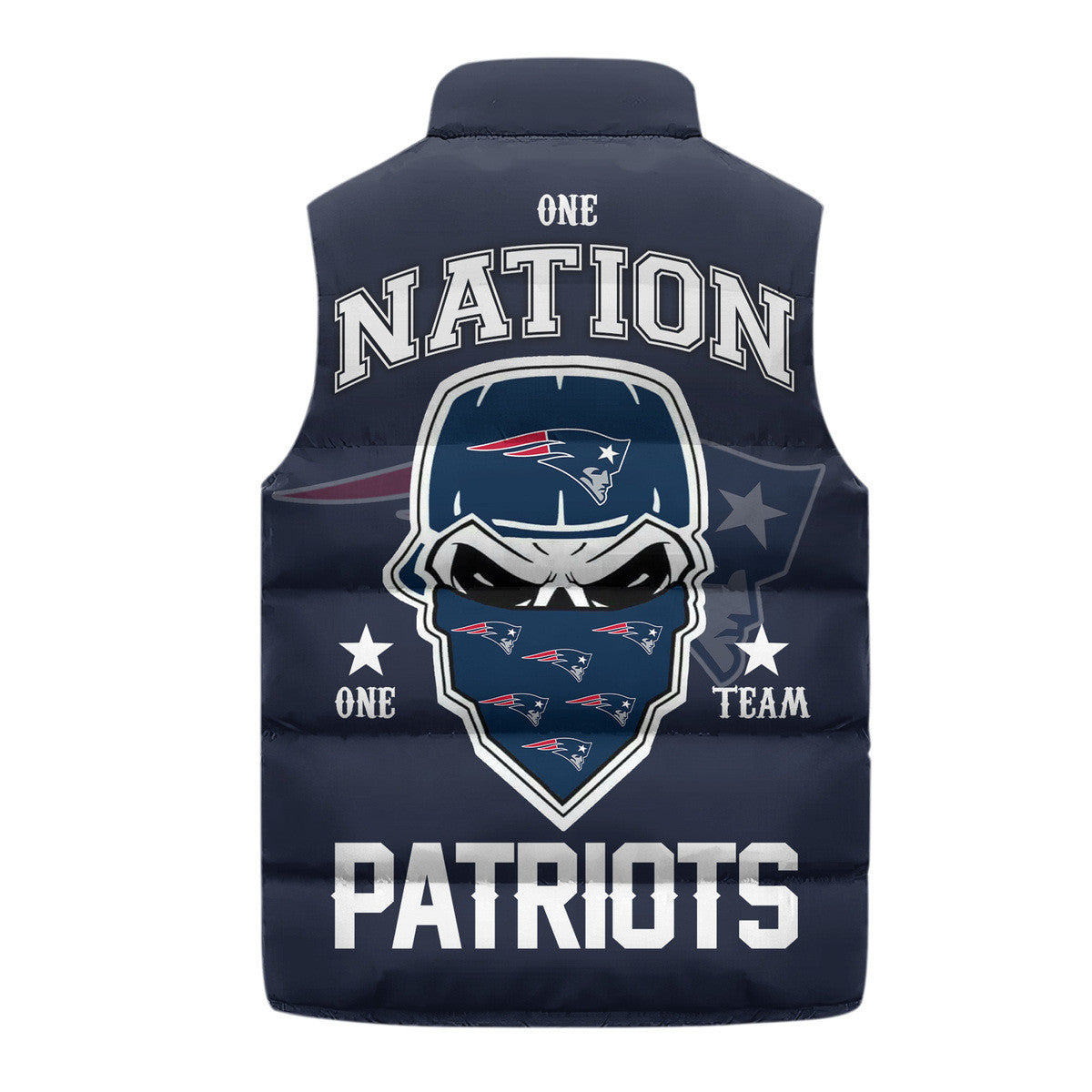 New England Patriots Premium Sleeveless Puffer Jacket New Collection AZBTSPFJ000029