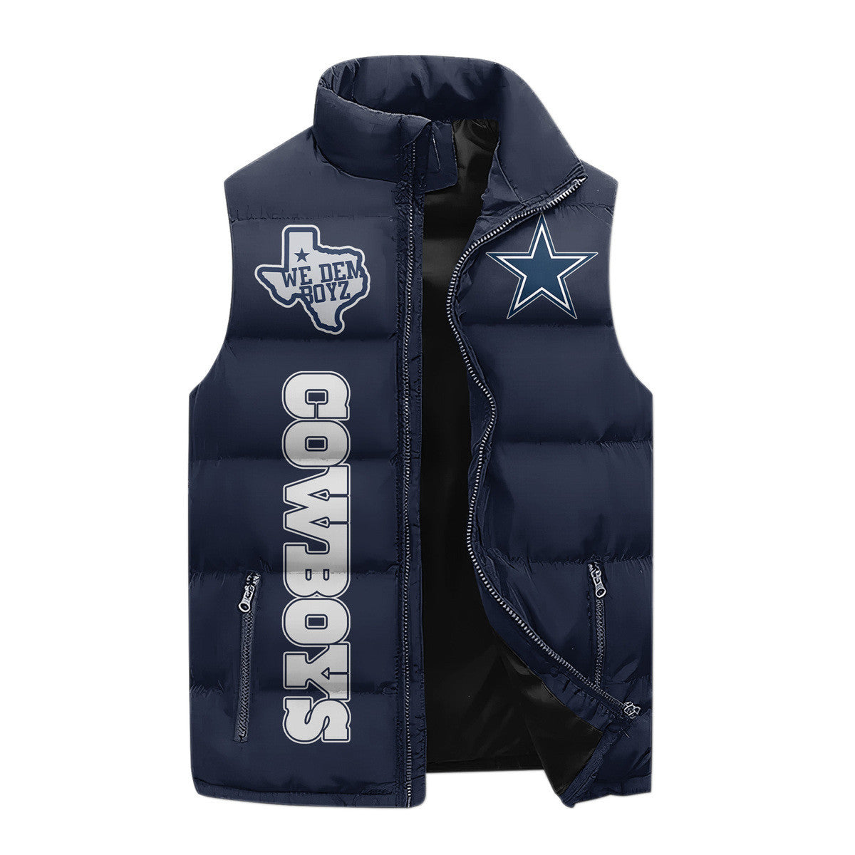Dallas Cowboys Premium Sleeveless Puffer Jacket New Collection AZBTSPFJ000006