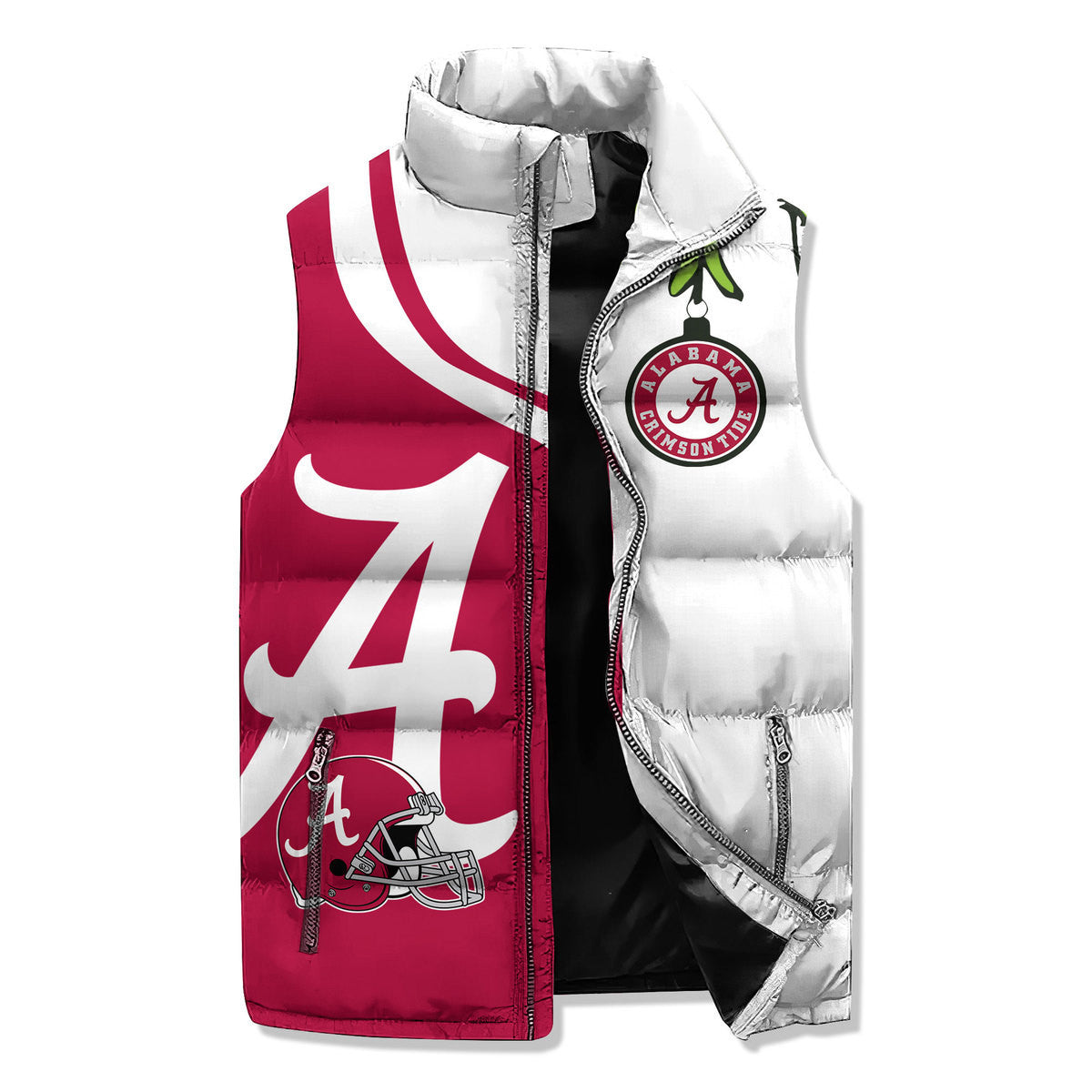 Alabama Crimson Tide Premium Sleeveless Puffer Jacket New Collection AZBTSPFJ000059