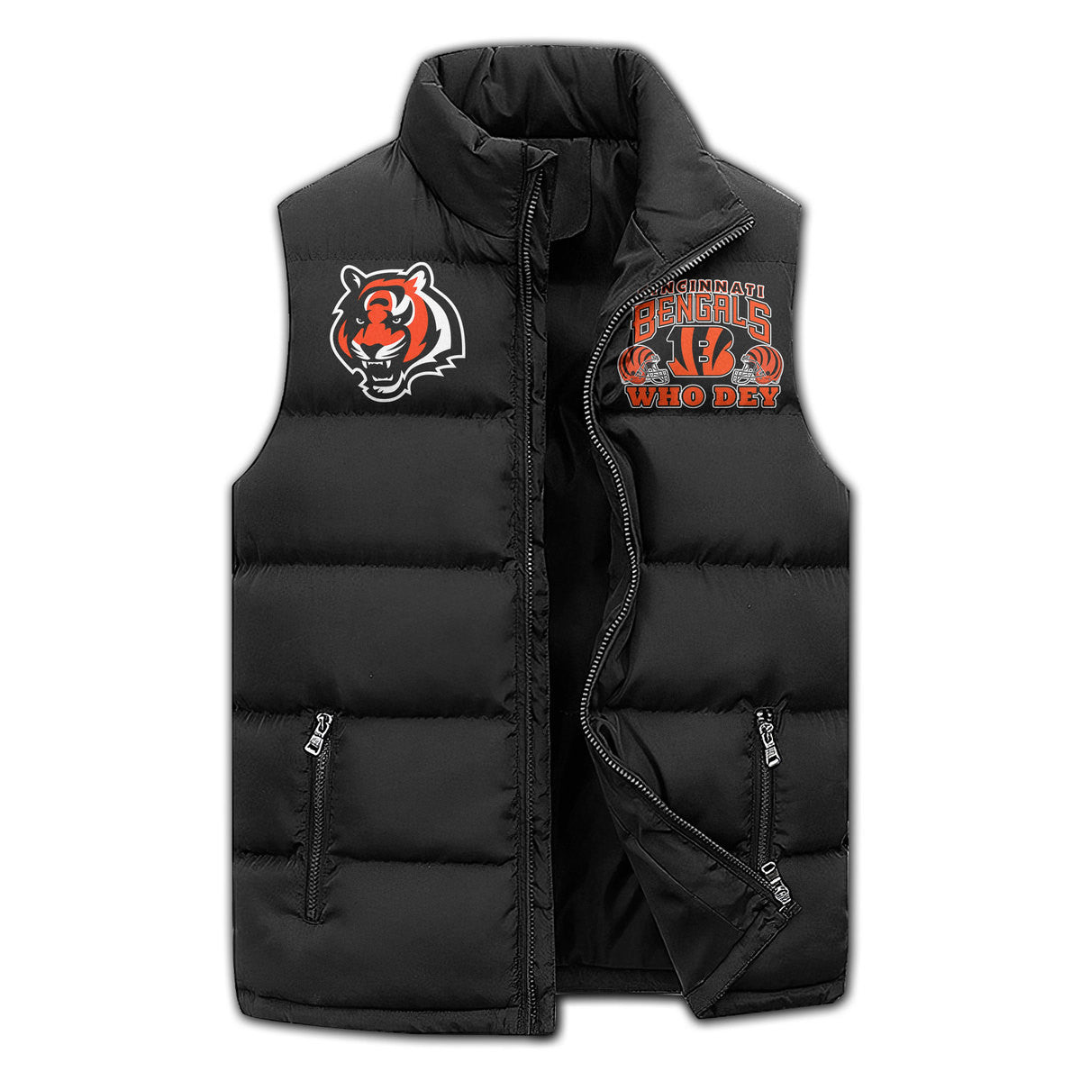 Cincinnati Bengals  Premium Sleeveless Puffer Jacket New Collection AZBTSPFJ000032