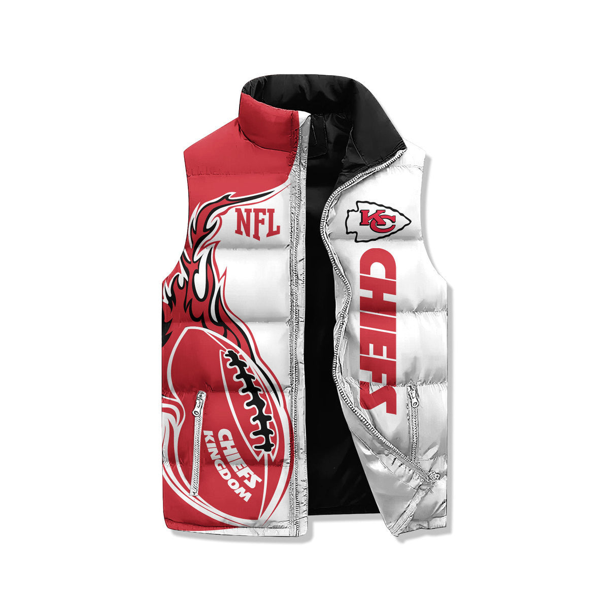 Kansas City Chiefs  Premium Sleeveless Puffer Jacket New Collection AZBTSPFJ000034
