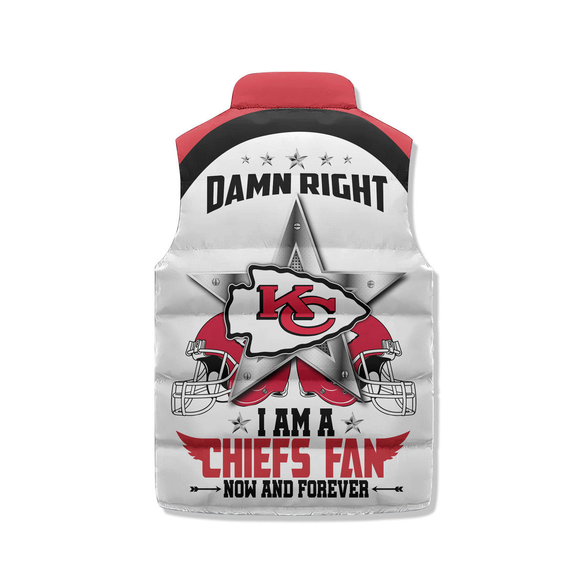 Kansas City Chiefs  Premium Sleeveless Puffer Jacket New Collection AZBTSPFJ000034