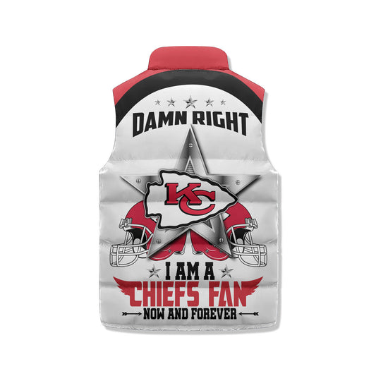 Kansas City Chiefs  Premium Sleeveless Puffer Jacket New Collection AZBTSPFJ000034