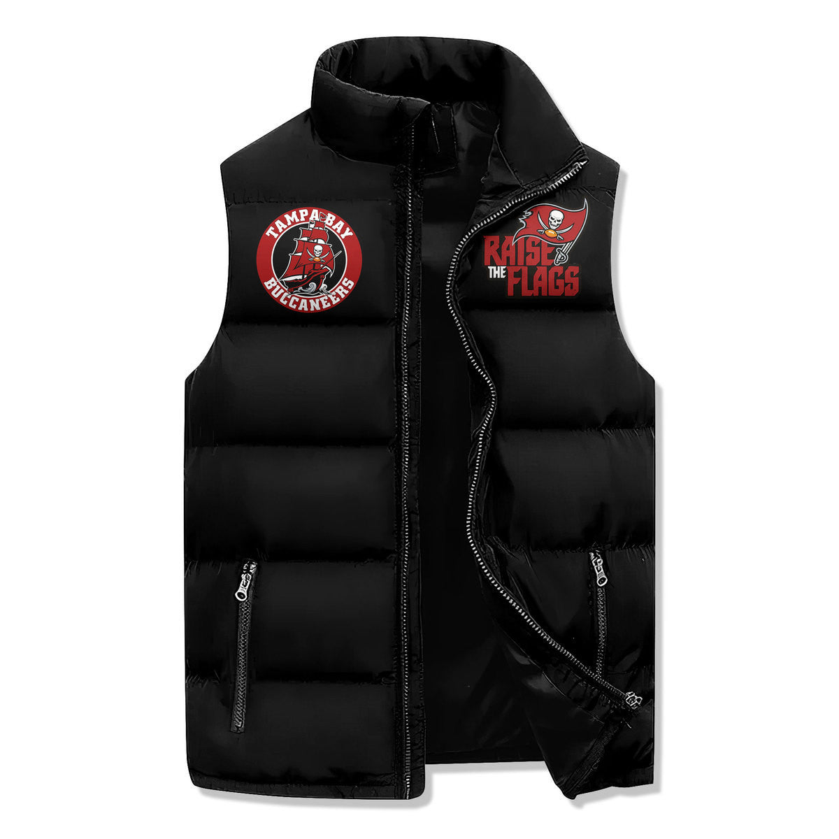 Tampa Bay Buccaneers Premium Sleeveless Puffer Jacket New Collection AZBTSPFJ000037