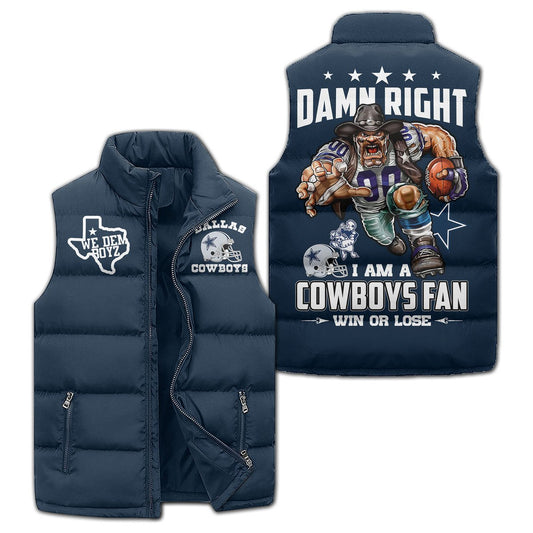 Dallas Cowboys  Premium Sleeveless Puffer Jacket New Collection AZBTSPFJ000040