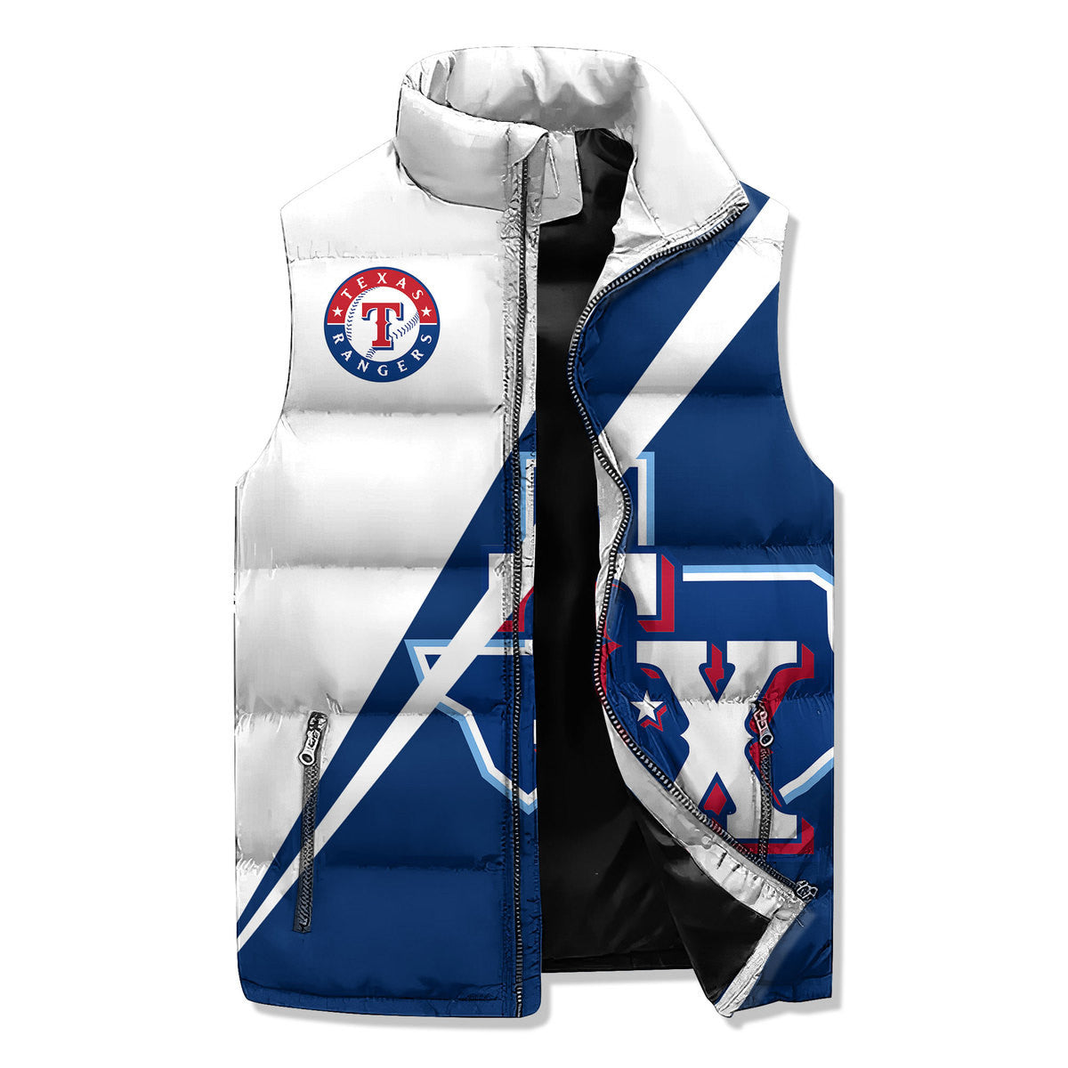 Texas Rangers Premium Sleeveless Puffer Jacket New Collection AZBTSPFJ000077