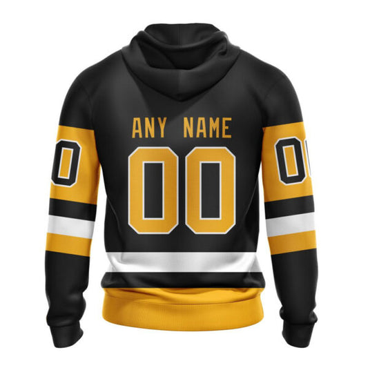 Pittsburgh Penguins New Thicken Hoodie Personalized Letters Number AZBTCMHD000122