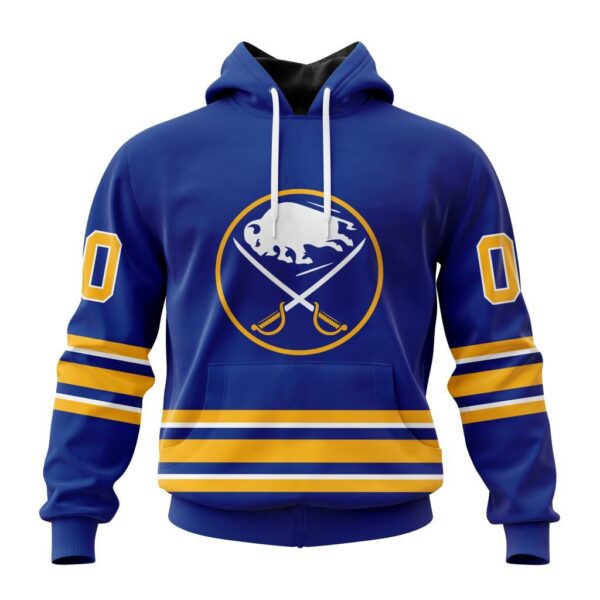 Buffalo Sabres New Thicken Hoodie Personalized Letters Number AZBTCMHD000142