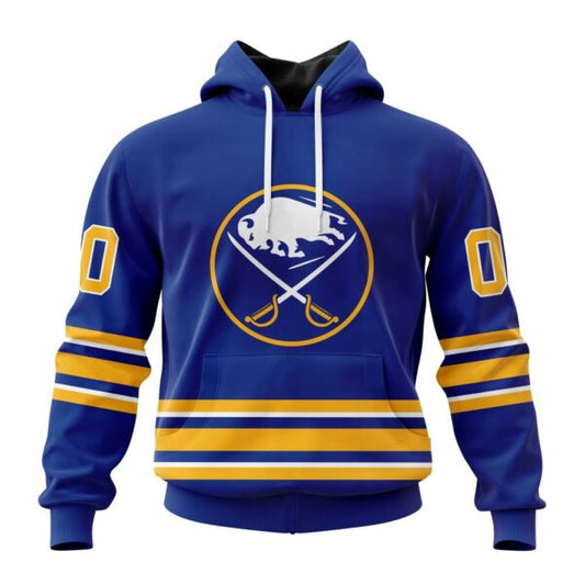 Buffalo Sabres New Thicken Hoodie Personalized Letters Number AZBTCMHD000142