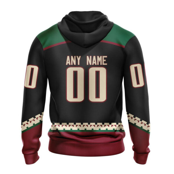 Arizona Coyotes New Thicken Hoodie Personalized Letters Number AZBTCMHD000144