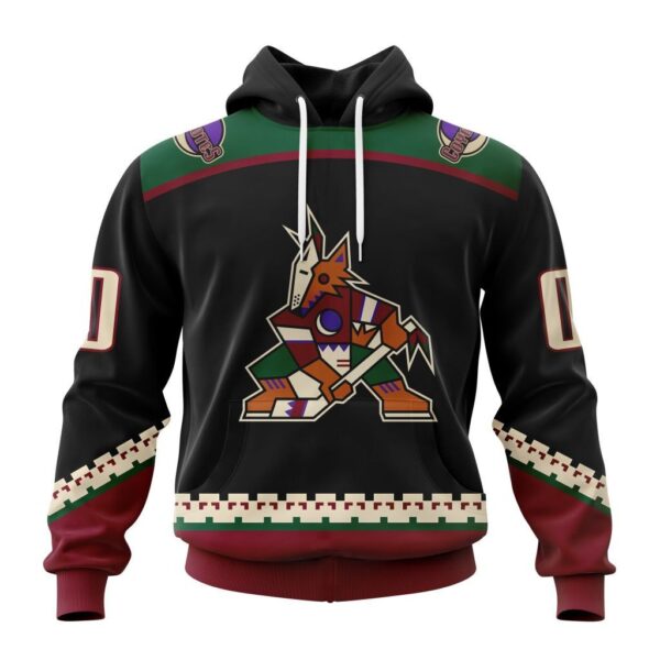 Arizona Coyotes New Thicken Hoodie Personalized Letters Number AZBTCMHD000144