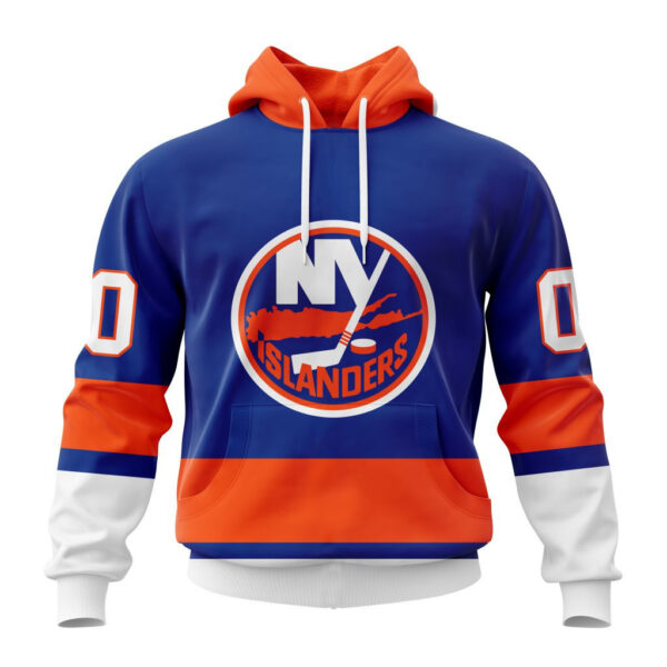 New York Islanders New Thicken Hoodie Personalized Letters Number AZBTCMHD000126