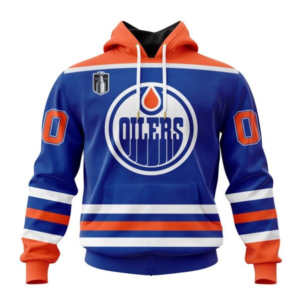 Edmonton Oilers New Thicken Hoodie Personalized Letters Number AZBTCMHD000135