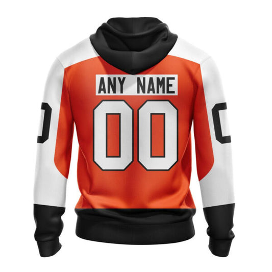 Philadelphia Flyers New Thicken Hoodie Personalized Letters Number AZBTCMHD000123