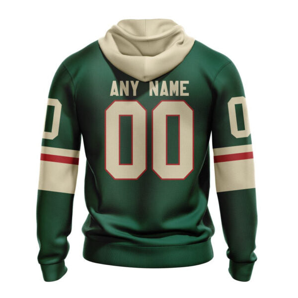 Minnesota Wild New Thicken Hoodie Personalized Letters Number AZBTCMHD000130