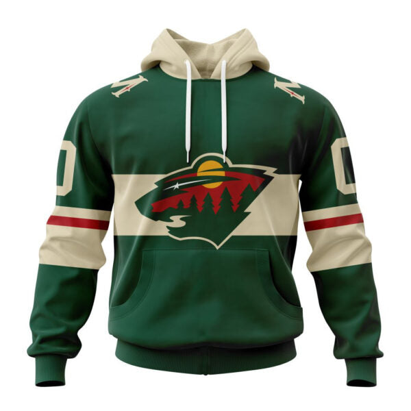 Minnesota Wild New Thicken Hoodie Personalized Letters Number AZBTCMHD000130