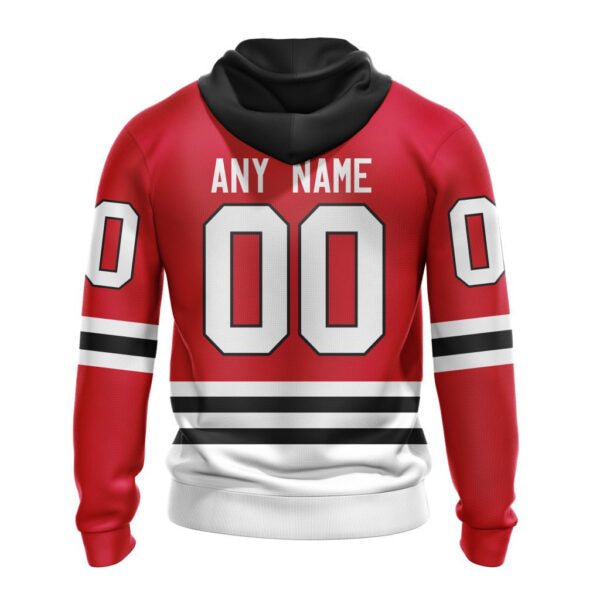 Chicago Blackhawks New Thicken Hoodie Personalized Letters Number AZBTCMHD000139