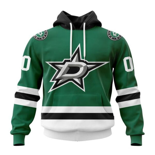 Dallas Stars New Thicken Hoodie Personalized Letters Number AZBTCMHD000137