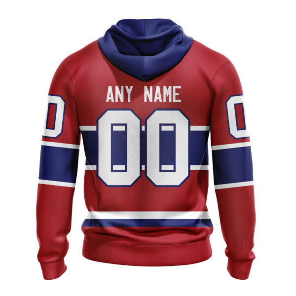 Montreal Canadiens New Thicken Hoodie Personalized Letters Number AZBTCMHD000129