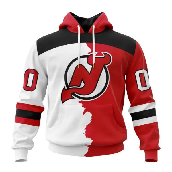 New Jersey Devils New Thicken Hoodie Personalized Letters Number AZBTCMHD000111