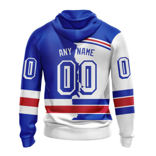 New York Rangers New Thicken Hoodie Personalized Letters Number AZBTCMHD000109