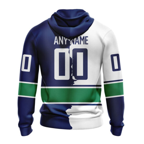 Vancouver Canucks New Thicken Hoodie Personalized Letters Number AZBTCMHD000100