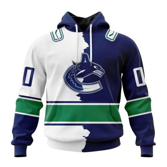Vancouver Canucks New Thicken Hoodie Personalized Letters Number AZBTCMHD000100