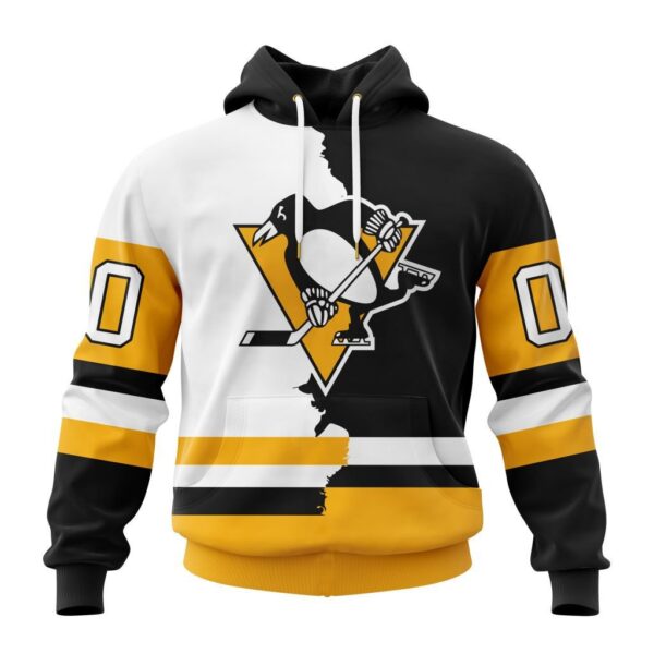 Pittsburgh Penguins New Thicken Hoodie Personalized Letters Number AZBTCMHD000106