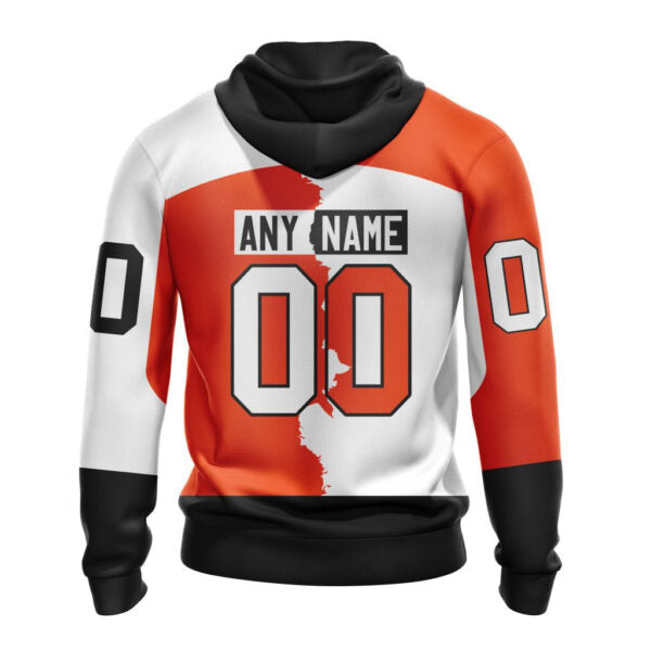 Philadelphia Flyers New Thicken Hoodie Personalized Letters Number AZBTCMHD000107
