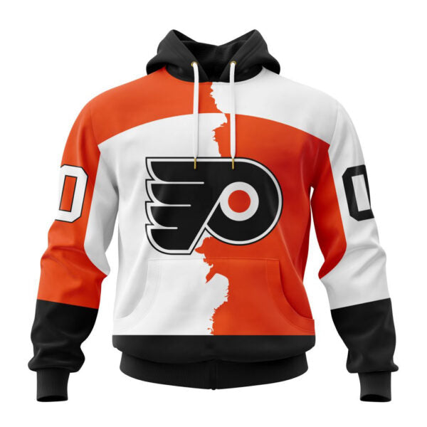 Philadelphia Flyers New Thicken Hoodie Personalized Letters Number AZBTCMHD000107