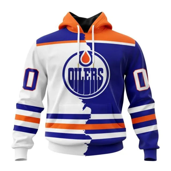 Edmonton Oilers New Thicken Hoodie Personalized Letters Number AZBTCMHD000147