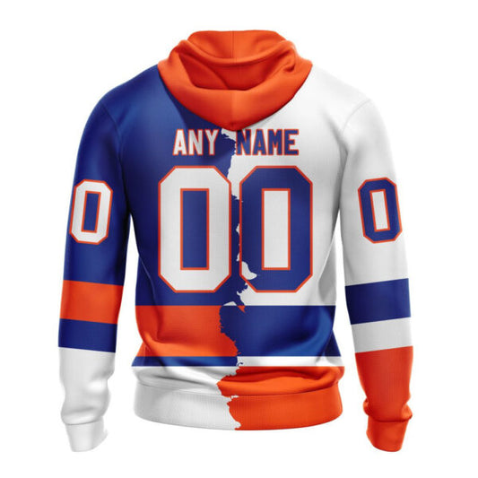 New York Islanders New Thicken Hoodie Personalized Letters Number AZBTCMHD000110