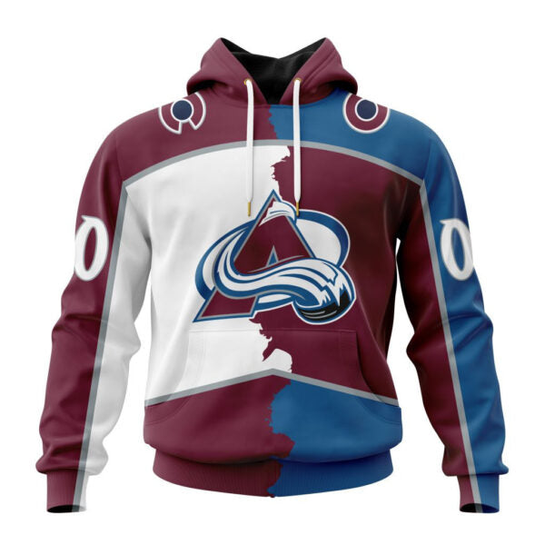Colorado Avalanche New Thicken Hoodie Personalized Letters Number AZBTCMHD000150