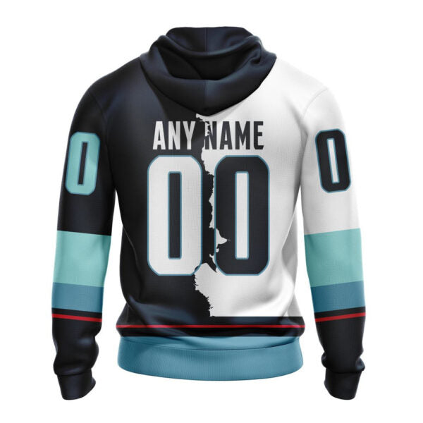 Seattle Kraken New Thicken Hoodie Personalized Letters Number AZBTCMHD000104