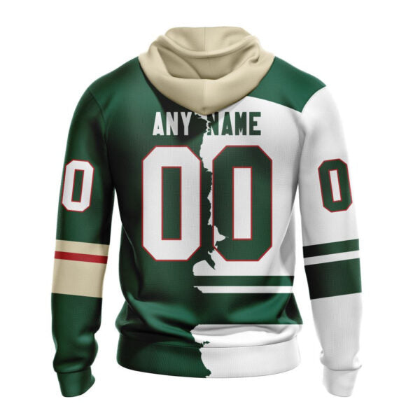 Minnesota Wild New Thicken Hoodie Personalized Letters Number AZBTCMHD000114
