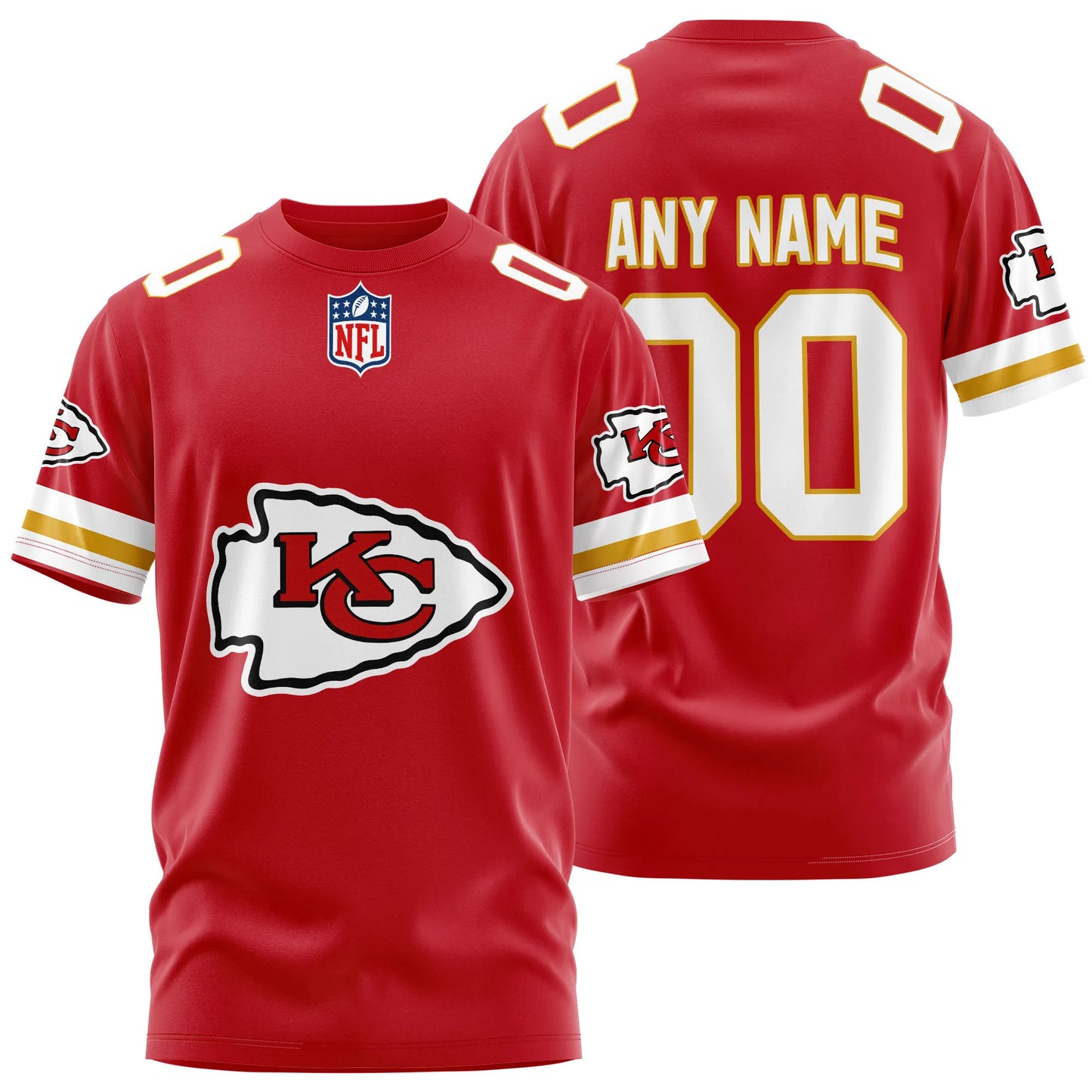 Kansas City Chiefs Customized Premium T-Shirt 15