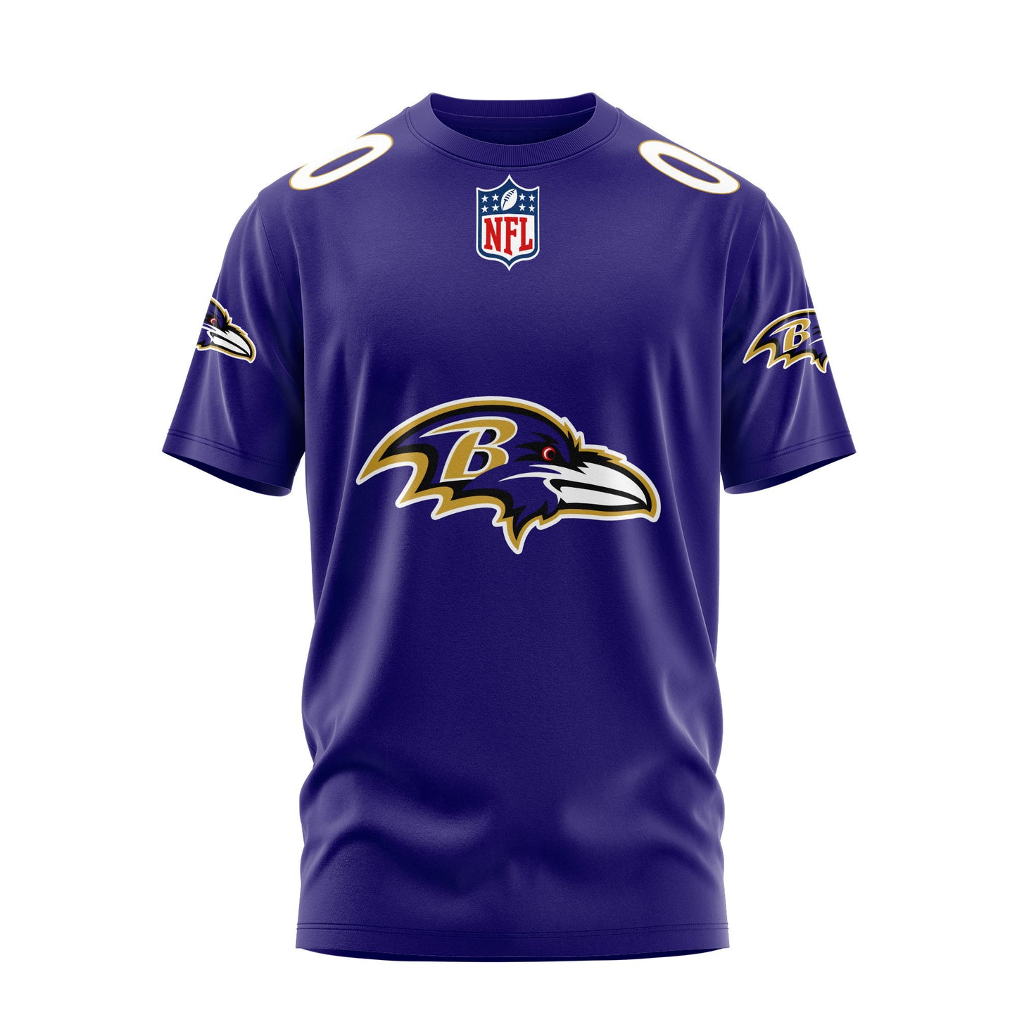 Baltimore Ravens Customized Premium T-Shirt 02